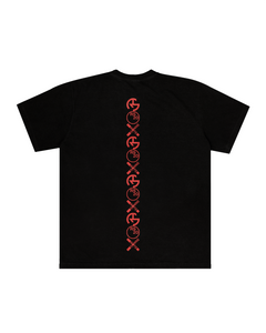 RS 20 YEARS LOGO T BLACK / RED